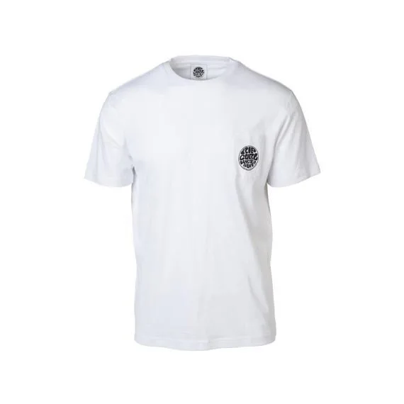 Tričko Rip Curl ORIGINAL WETTY SS POCKET TEE Optical White